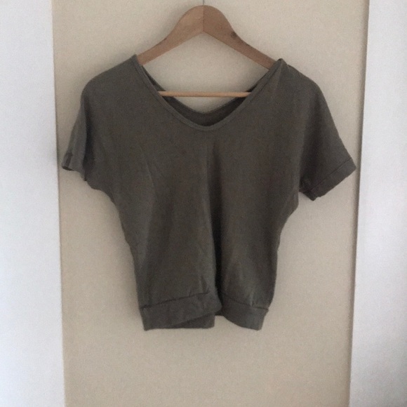 curator Tops - Olive thick cute basic